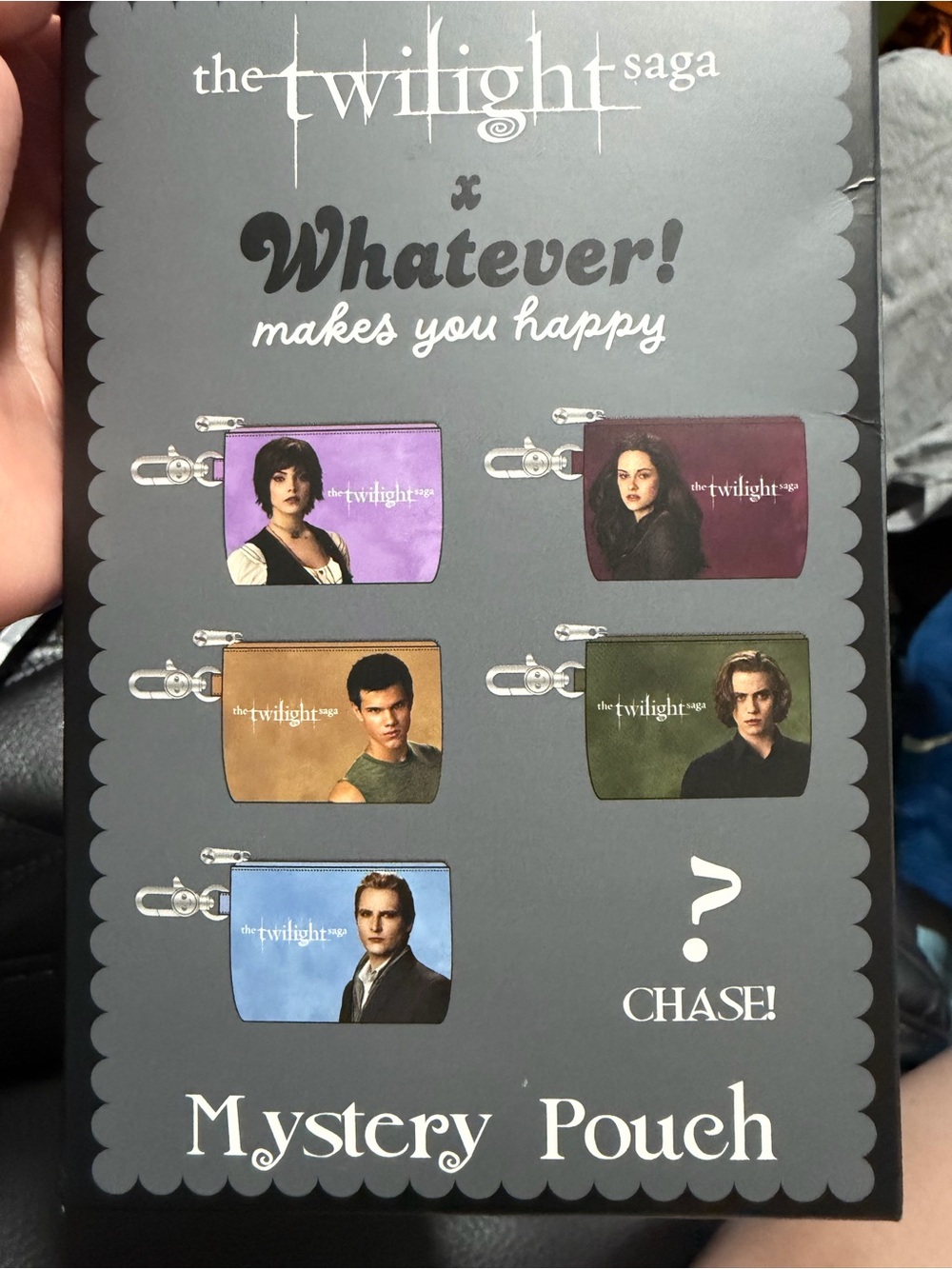 Whatever Company The Twilight Saga Mystery Pouch Zipper Pull Collectible 2026